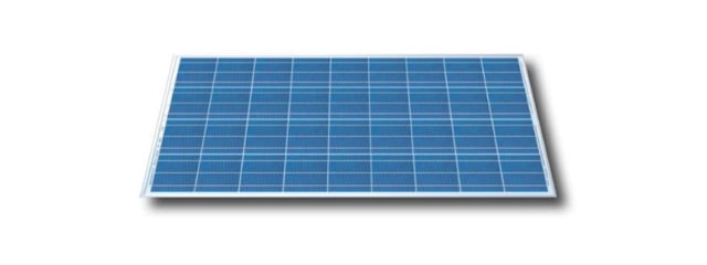Ejemplo de panel fotovoltaico policristalino
